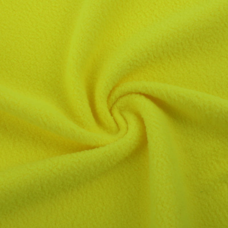 Tissu brossé 100 % polyester fluorescent haute visibilité pour veste de sécurité