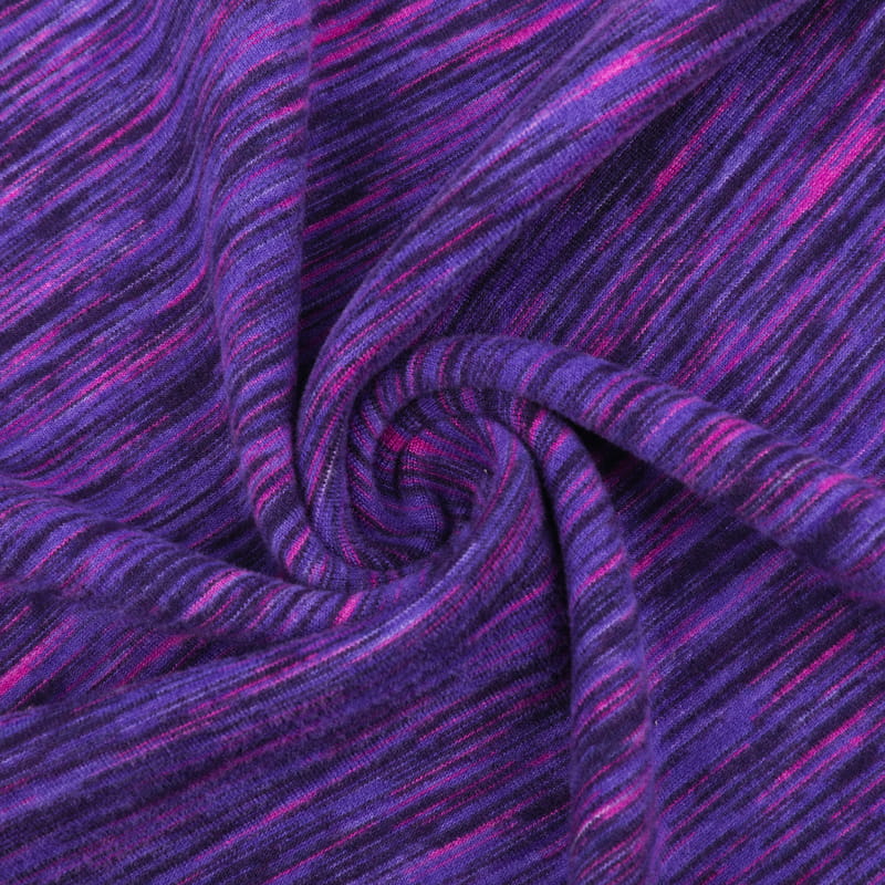 Tissu tricoté polonais de mélange lumineux de Spandex de polyester