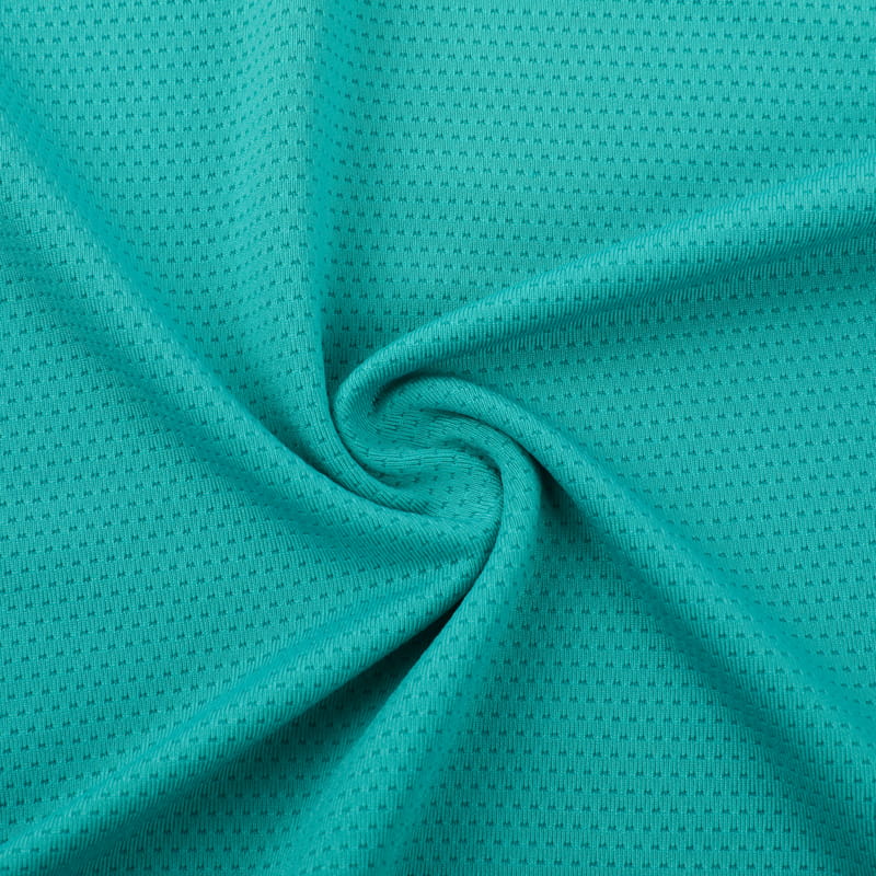 Tissu tricoté en jersey à mailles extensibles en poly spandex